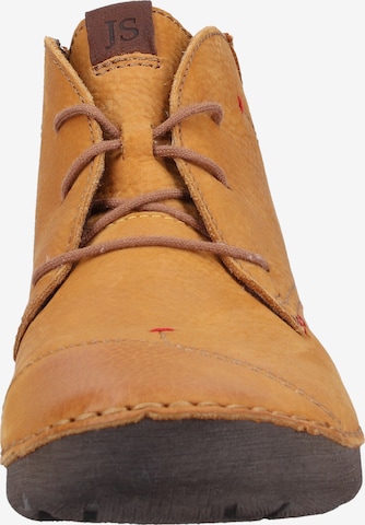 Bottines à lacets 'Fergey' JOSEF SEIBEL en jaune