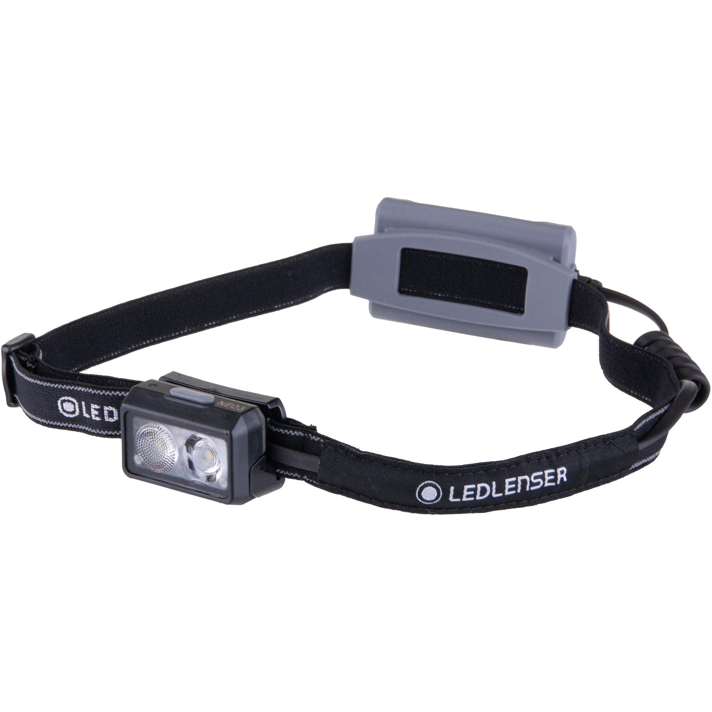Led Lenser Stirnlampe in Schwarz: Vorderseite