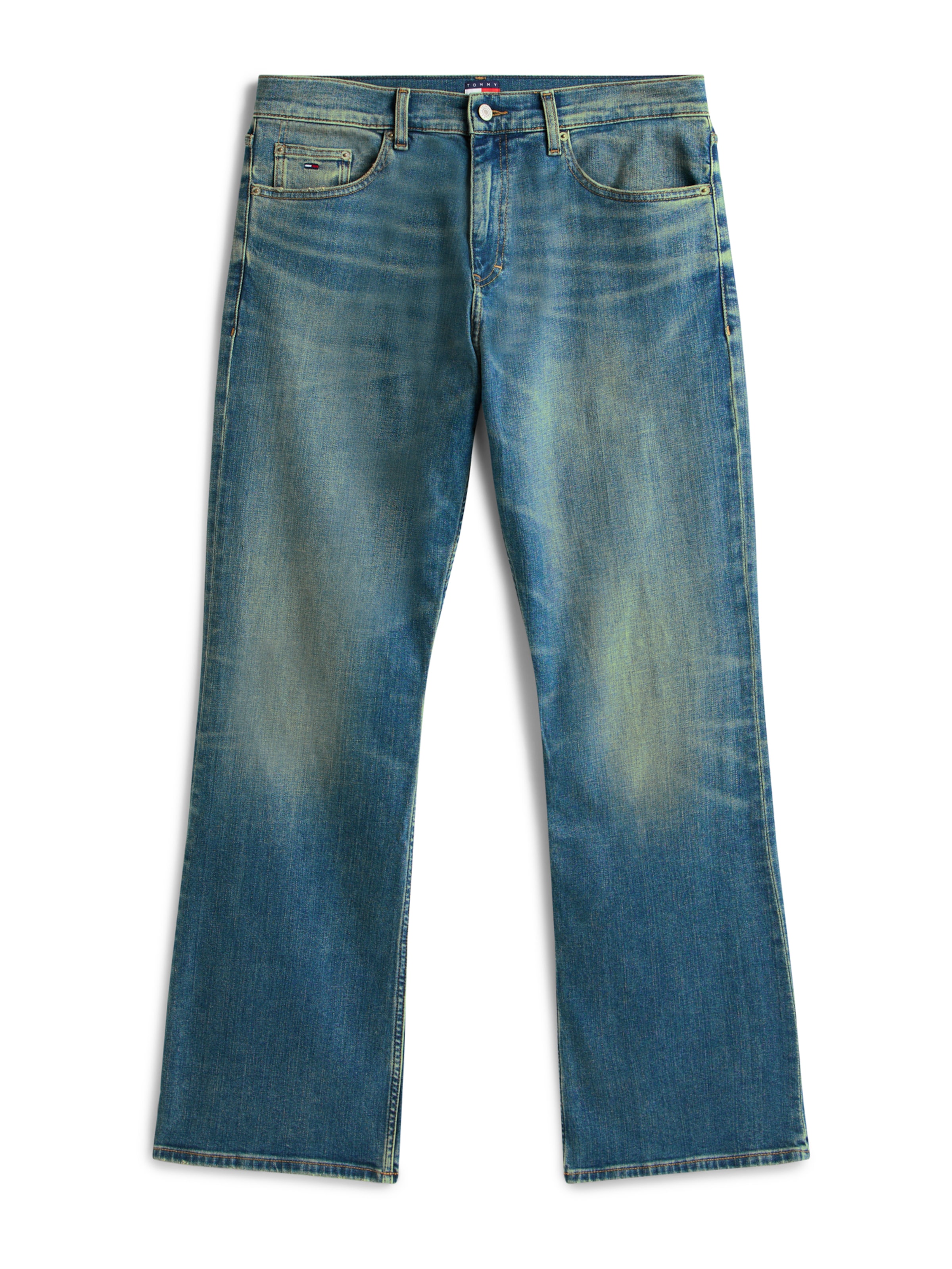 Tommy Jeans - Bootcut Vaquero 'ROBBIE' en azul: frente