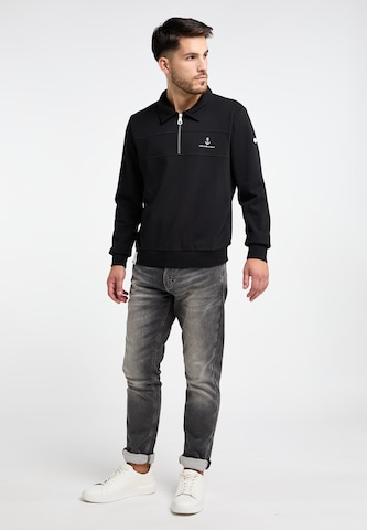 DreiMaster Maritim Sweatshirt in Zwart