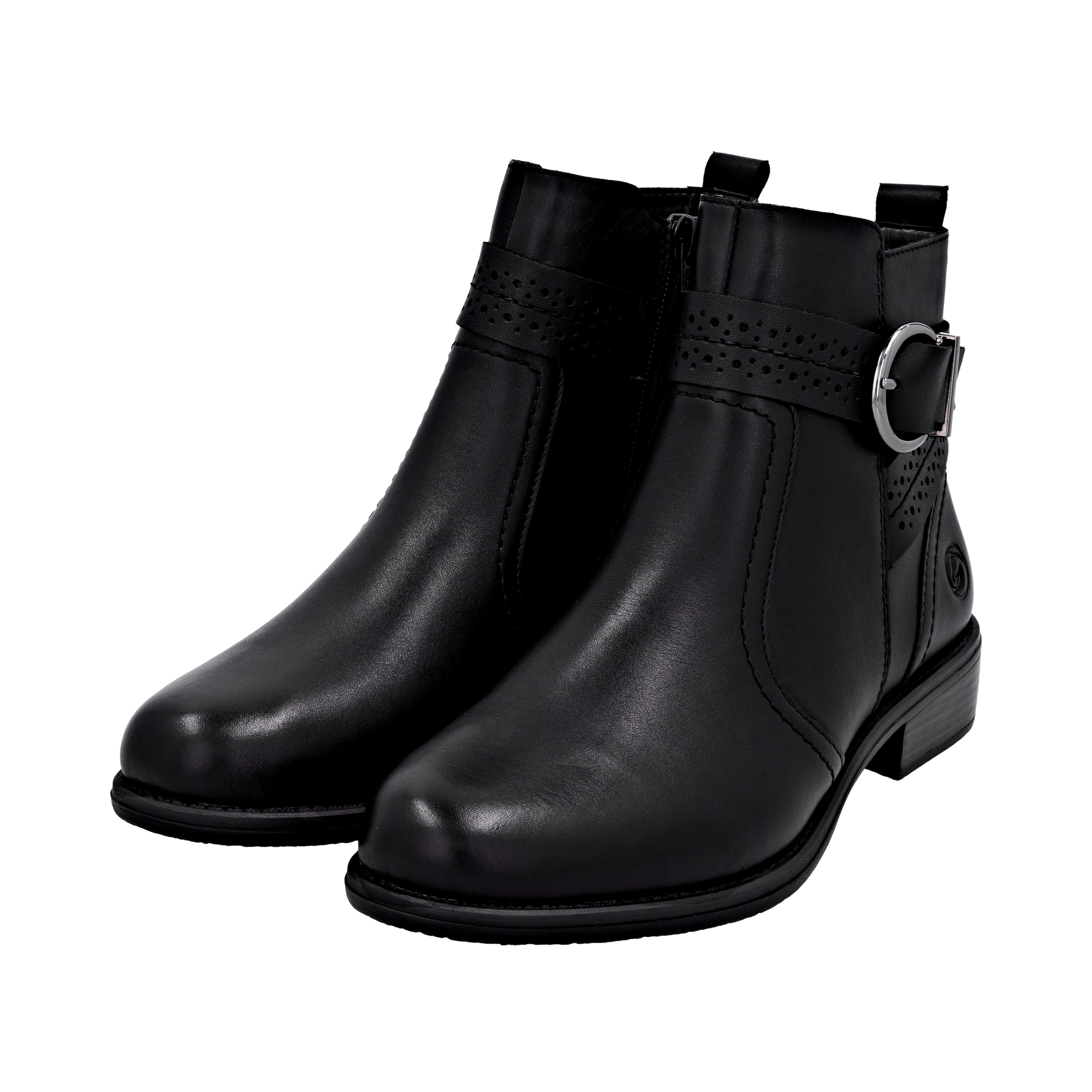 Bottines 'D0F81' REMONTE en noir