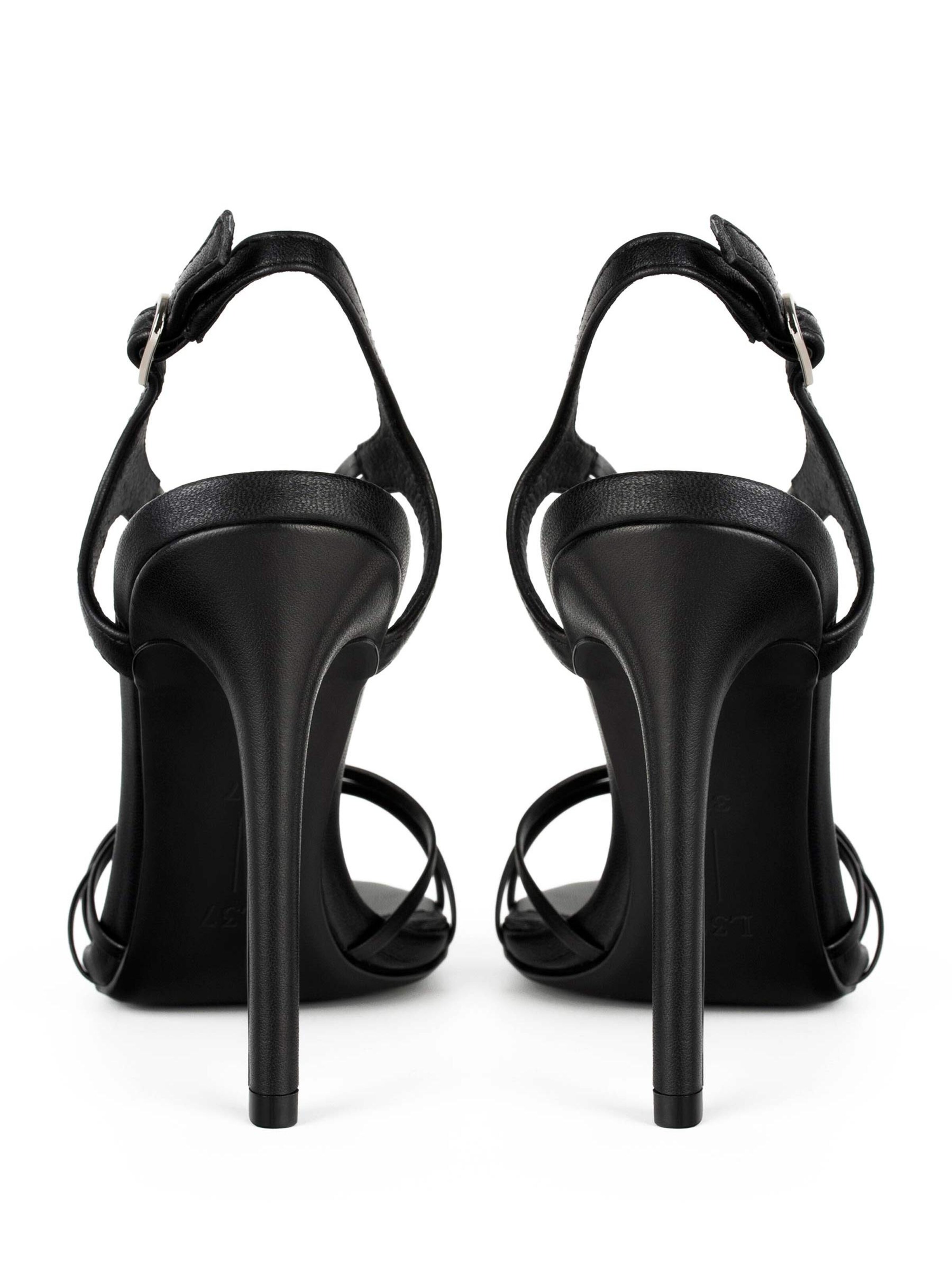 L37 HANDMADE SHOES Sandals 'MOONLIGHT GLOW' in Black