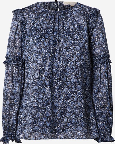 MICHAEL Michael Kors Blouse 'HAPPY HIPPIE' in de kleur Blauw / Zwart / Wit, Productweergave