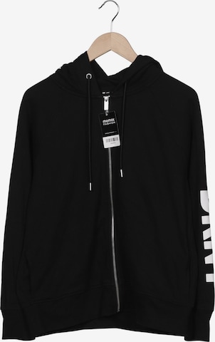 DKNY Kapuzenpullover L in Schwarz: Vorderseite