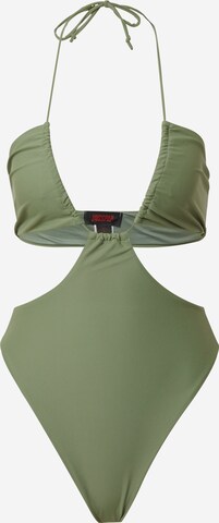 Misspap Swimsuit in Green: front