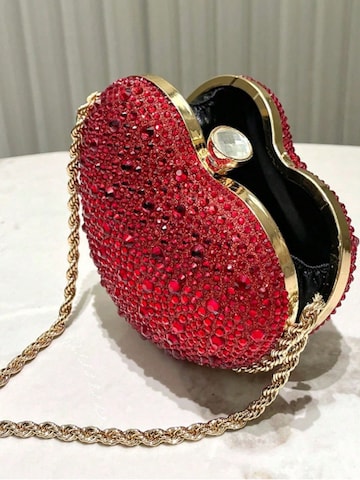 Tomshop24-7 Clutch 'Herz' in Red