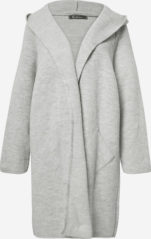 Cardigan 'Annabell' Zwillingsherz en gris : devant