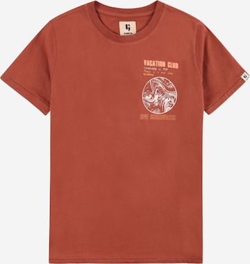 GARCIA Shirt in Bruin: voorkant