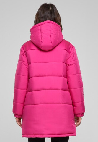 Urban Classics Winterjas in Roze