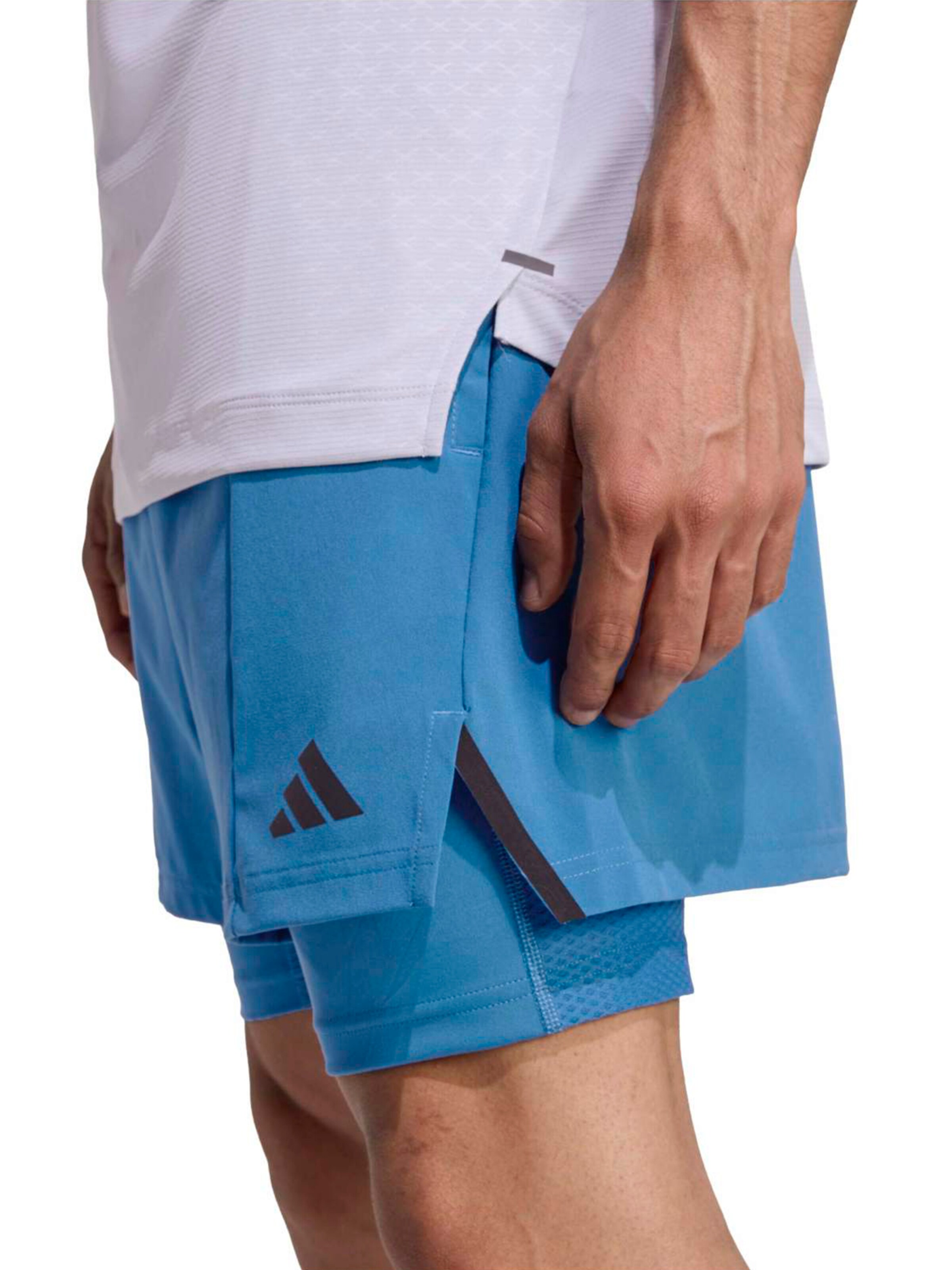 ADIDAS PERFORMANCE Regular Urheiluhousut 'D4T' värissä sininen