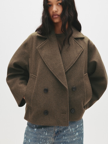 Pull&Bear Jacke in Braun: Vorderseite