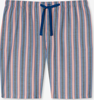 SCHIESSER Pajama Pants ' Mix & Relax ' in Blue / Grey / Pink, Item view