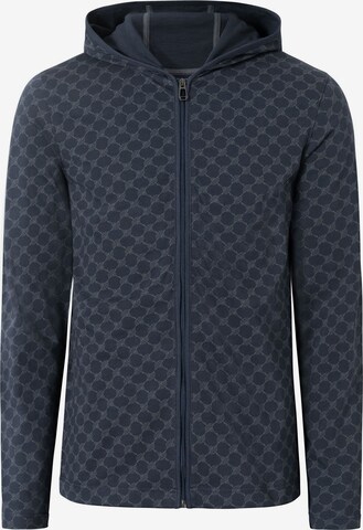 JOOP! Zip-Up Hoodie in Blue: front