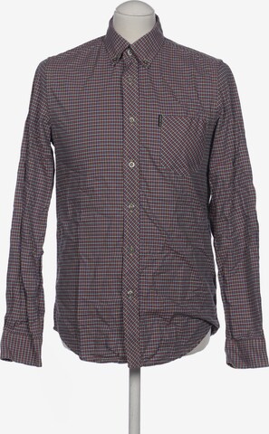 Ben Sherman Button Up Shirt in S in Blue: front