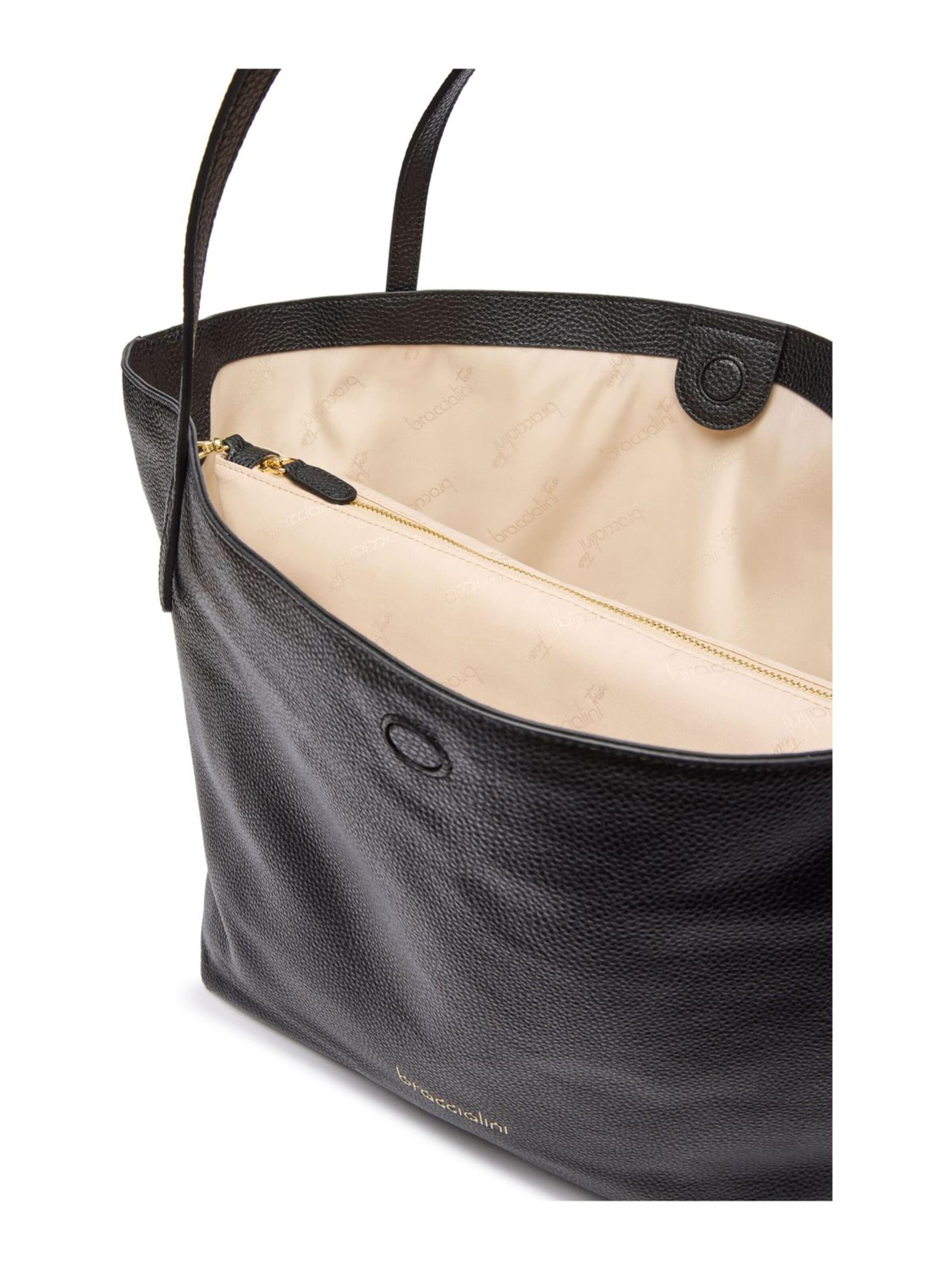 Braccialini Shopper 'Ariel'‌‌ in Schwarz