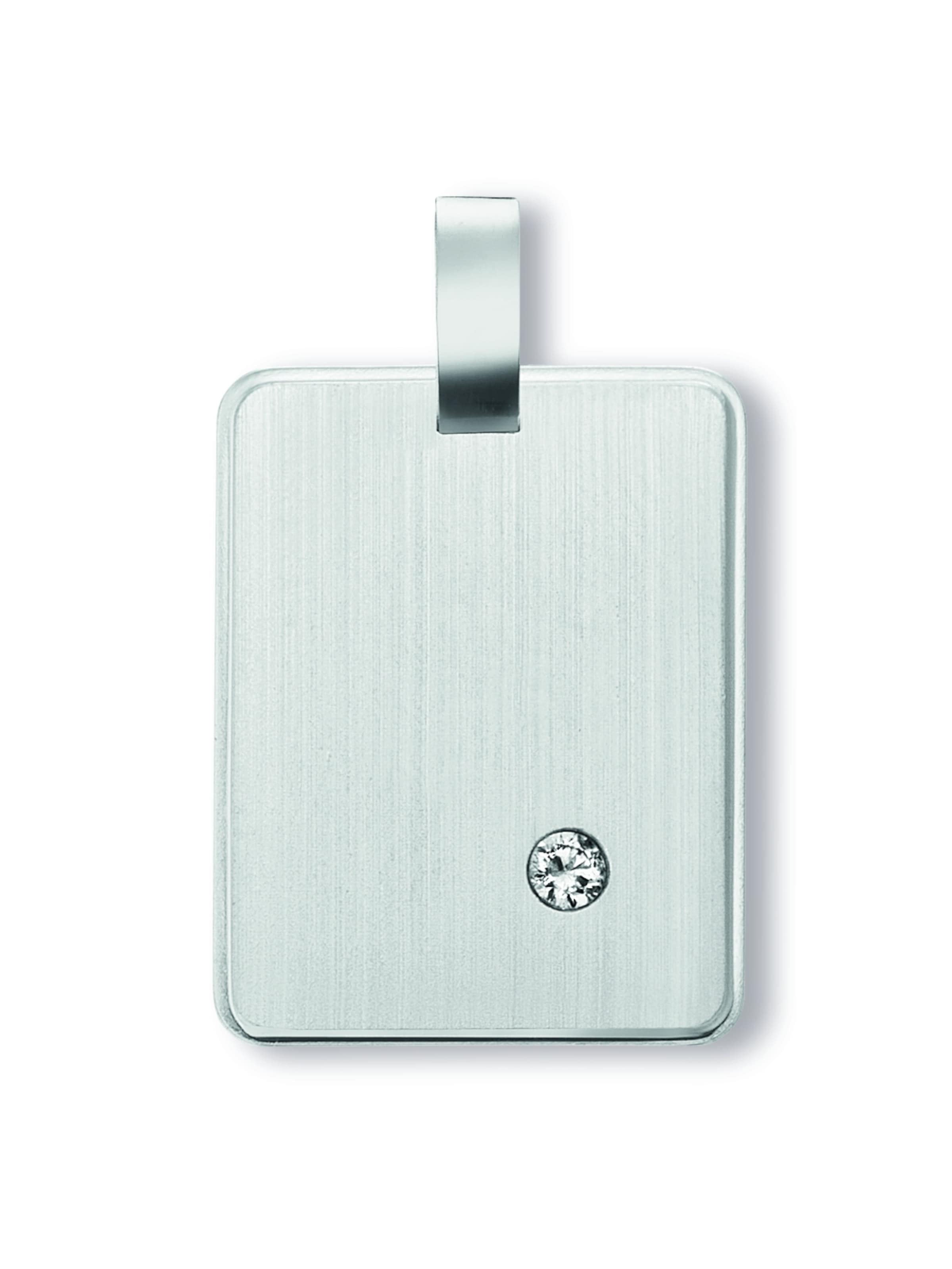 ONE ELEMENT Anhänger in Silber: Vorderseite