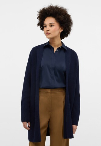 ETERNA Knit cardigan in Blue: front
