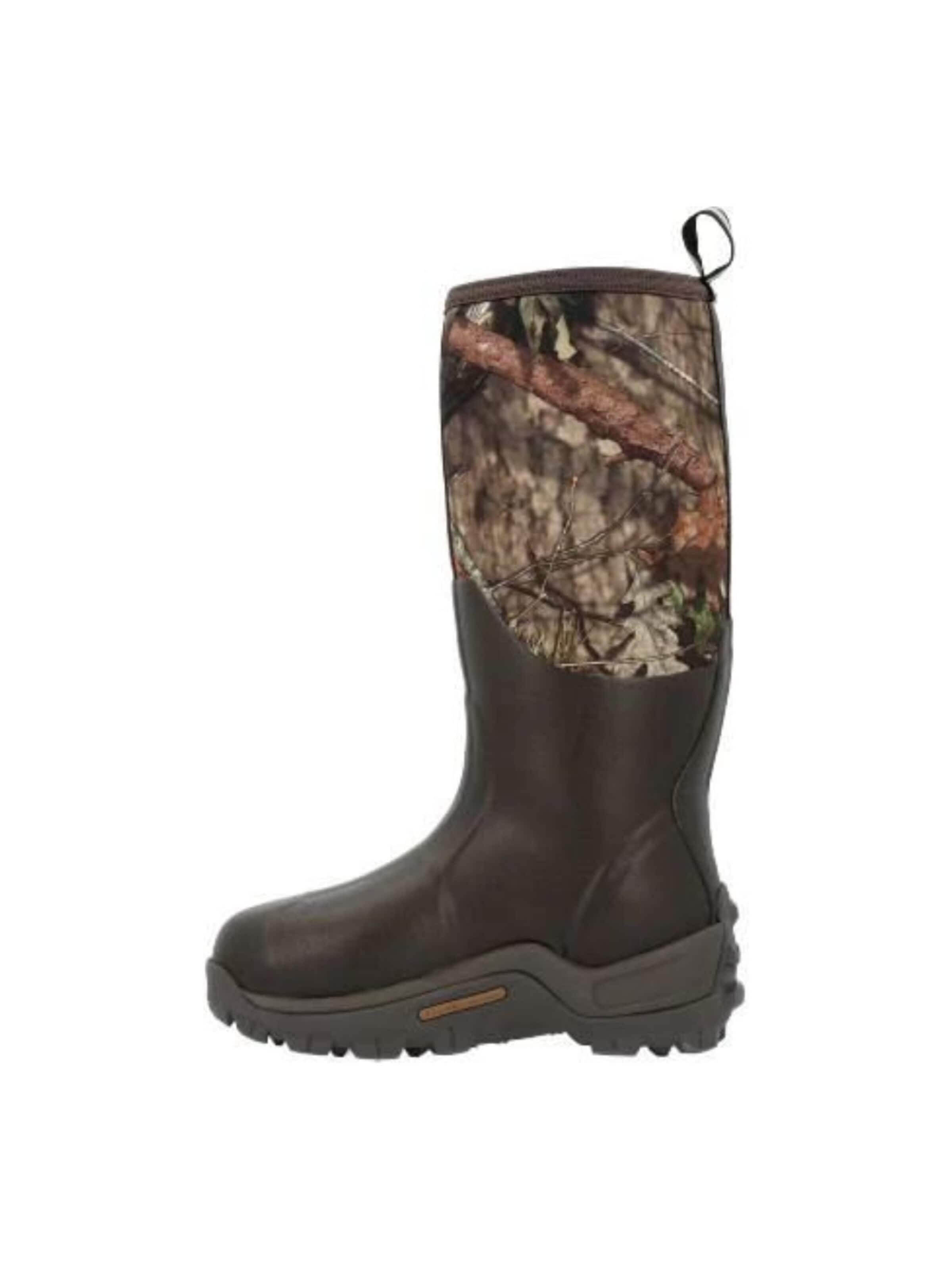 Stivale di gomma outdoor 'MEN'S WOODY MAX - NEW CAMO' di Muck boot in marrone