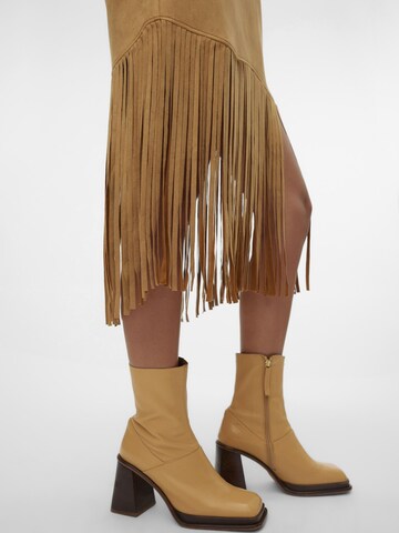 SOMETHINGNEW Skirt in Brown