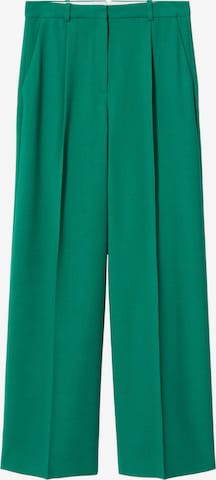 MANGO Панталон с набор 'Peter' в зелено: отпред
