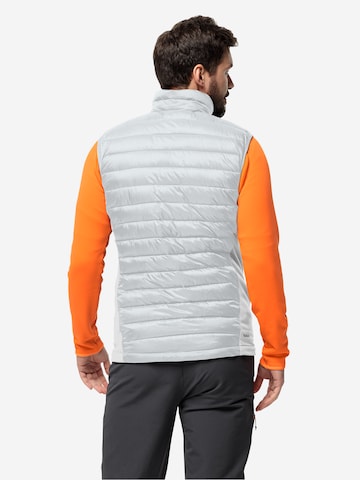 JACK WOLFSKIN Αθλητικό γιλέκο 'ROUTEBURN PRO' σε γκρι