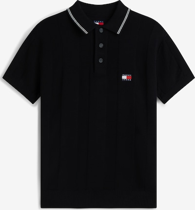 Tommy Jeans Pulover u crna / bijela, Pregled proizvoda
