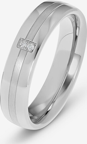 CHRIST Ring in Silber: predná strana