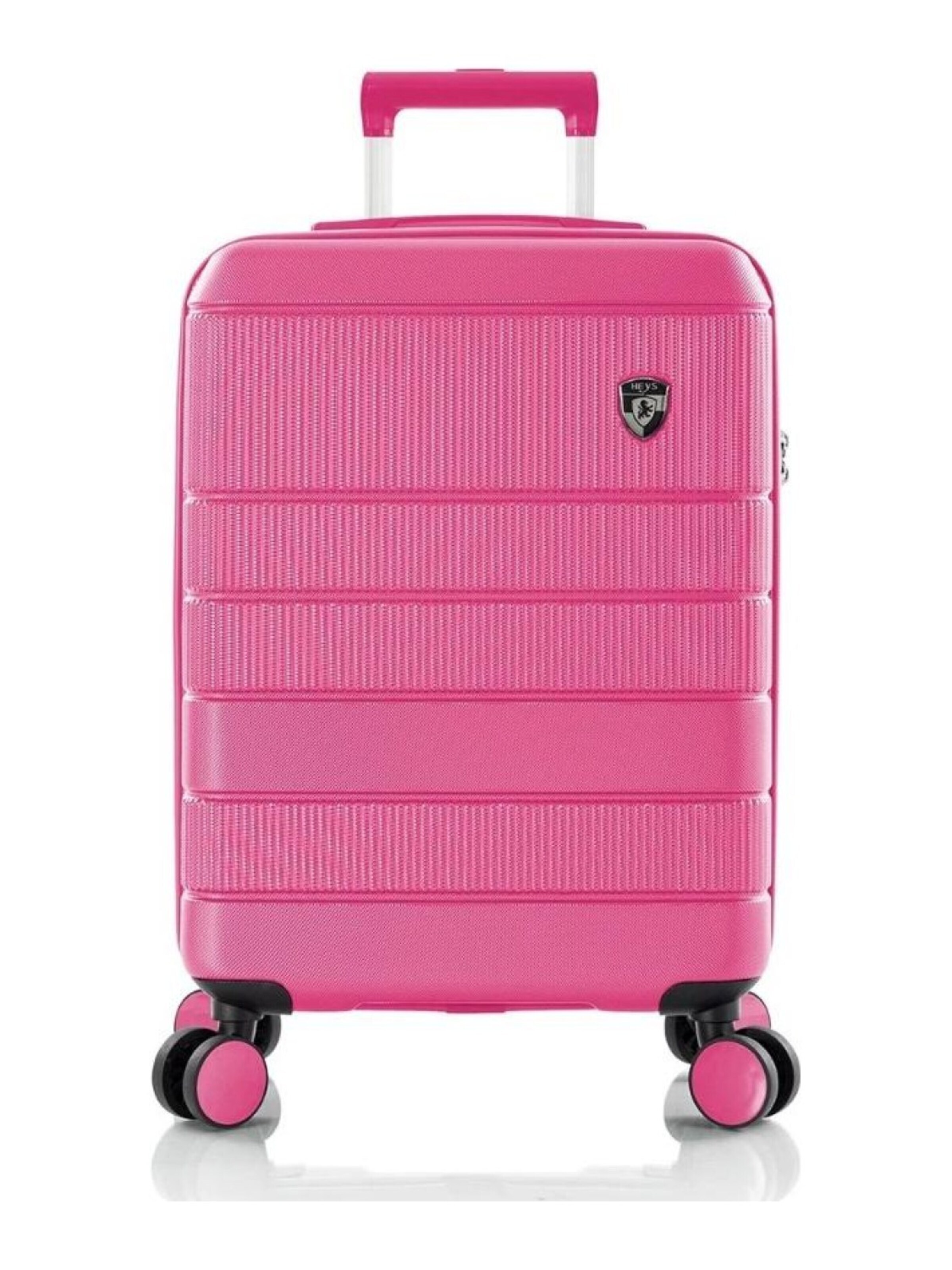 Heys Kufr na kolečkách – pink: přední strana