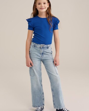 WE Fashion Bluser & t-shirts i blå