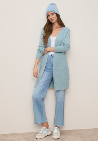 Tamaris Knitted Coat in Blue