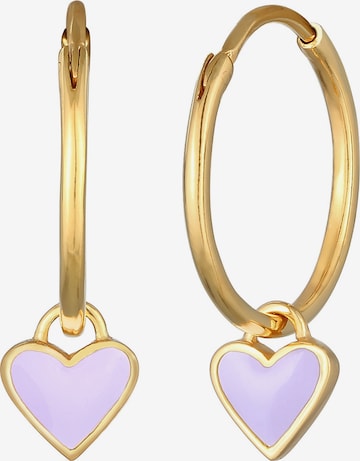 Boucles d'oreilles ELLI en violet