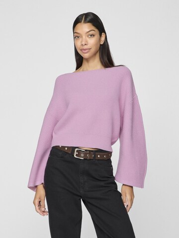 VILA - Jersey en rosa: frente