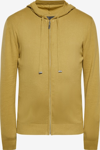 boline Knit cardigan in Yellow: front