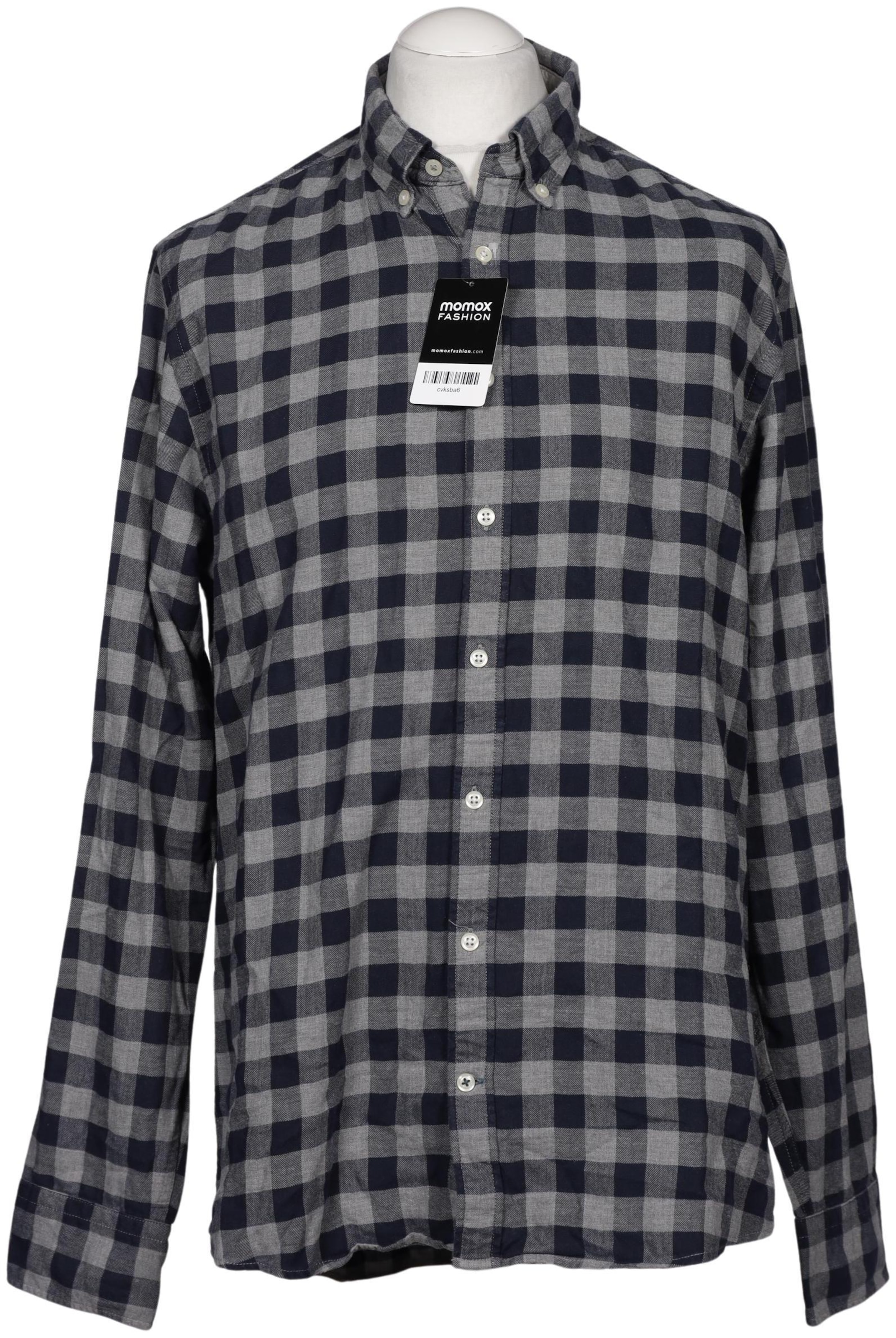 TOMMY HILFIGER Button Up Shirt in L in Blue: front