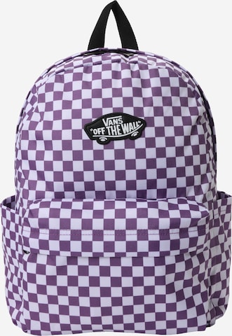 Zaino 'Old Skool Grom' di VANS in lilla: frontale