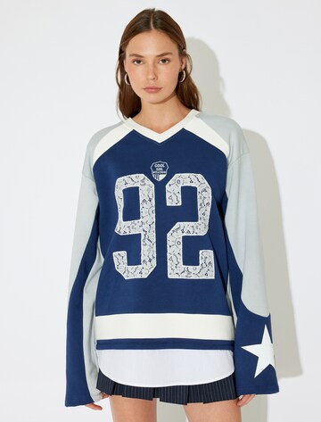 Koton Sweatshirt in Blue: front