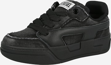 DIESEL Matalavartiset tennarit 'D-OLLIE S-D-OLLIE LOW SNEAKER' värissä musta: etupuoli
