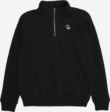 pilka Abercrombie & Fitch Megztinis be užsegimo 'ESSENTIAL': priekis