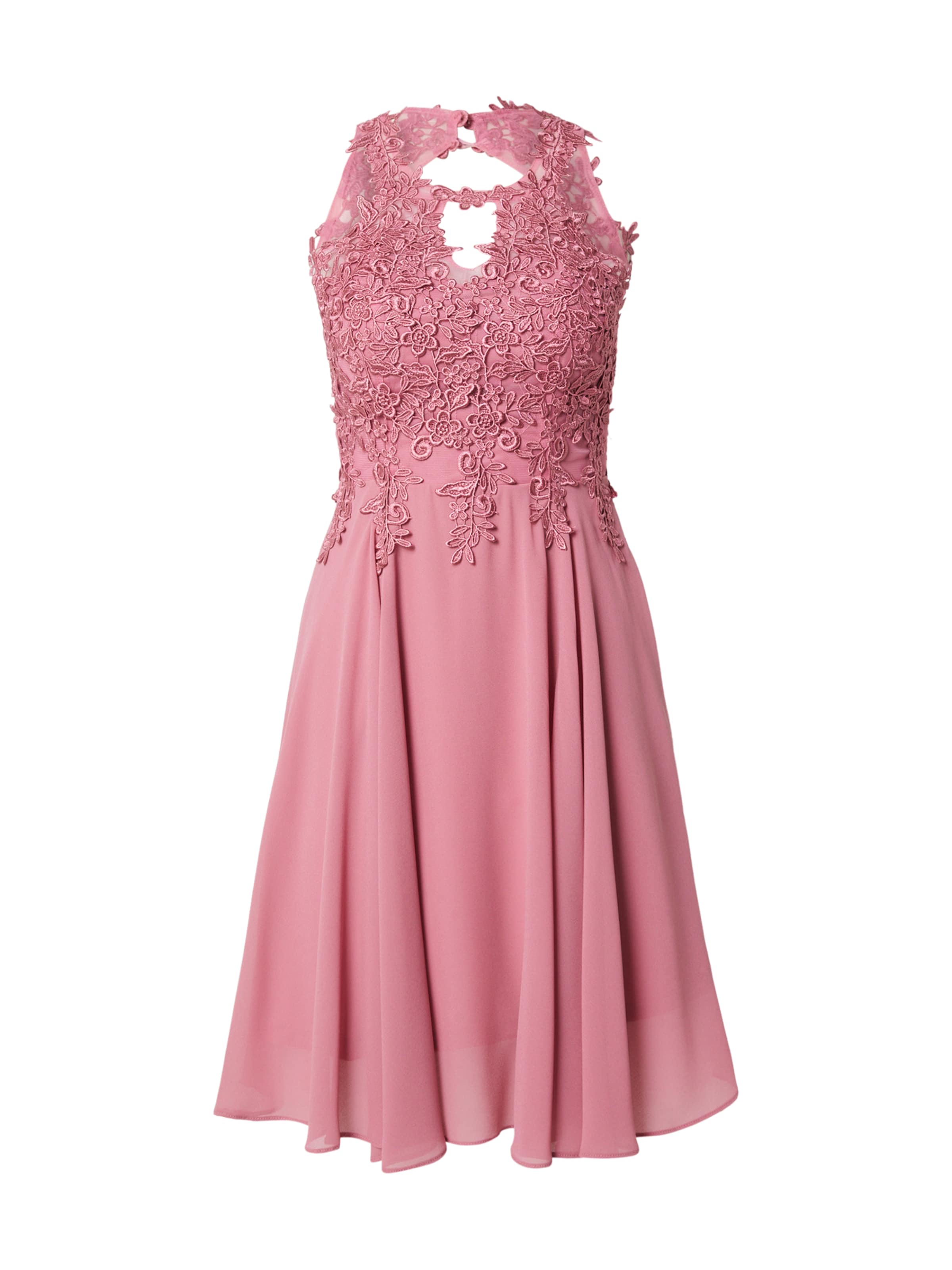 APART Рокля за коктейл в розово: отпред