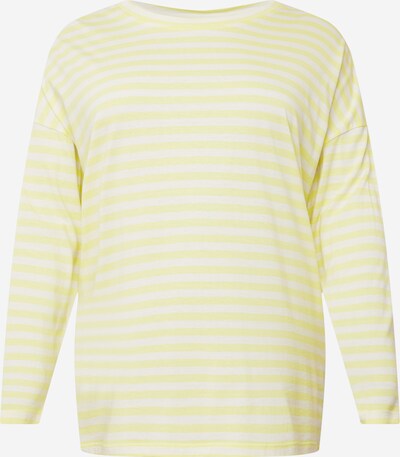 Noisy May Curve Koszulka 'IDA ELI' w kolorze jasnożółty / białym, Podgląd produktu
