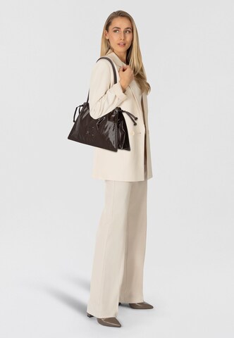 Sac bandoulière 'Dulse' Coccinelle en marron