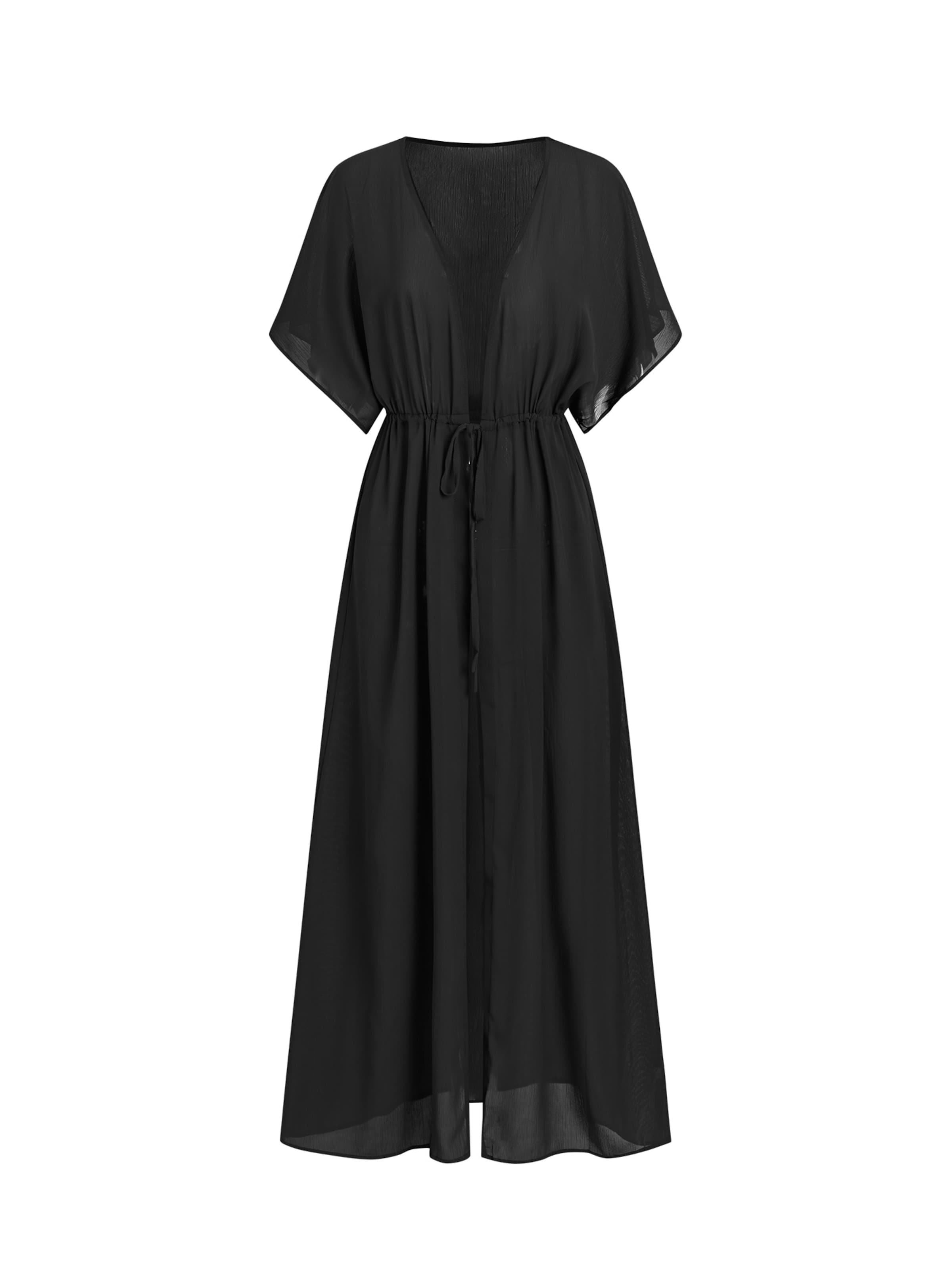Cupshe Strandkleid in Schwarz: Vorderseite