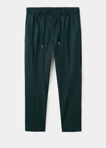 MANGO MAN Slim fit Pants in Green