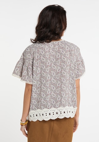 usha FESTIVAL - Blusa em branco