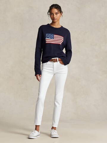 Skinny Jean Polo Ralph Lauren en blanc
