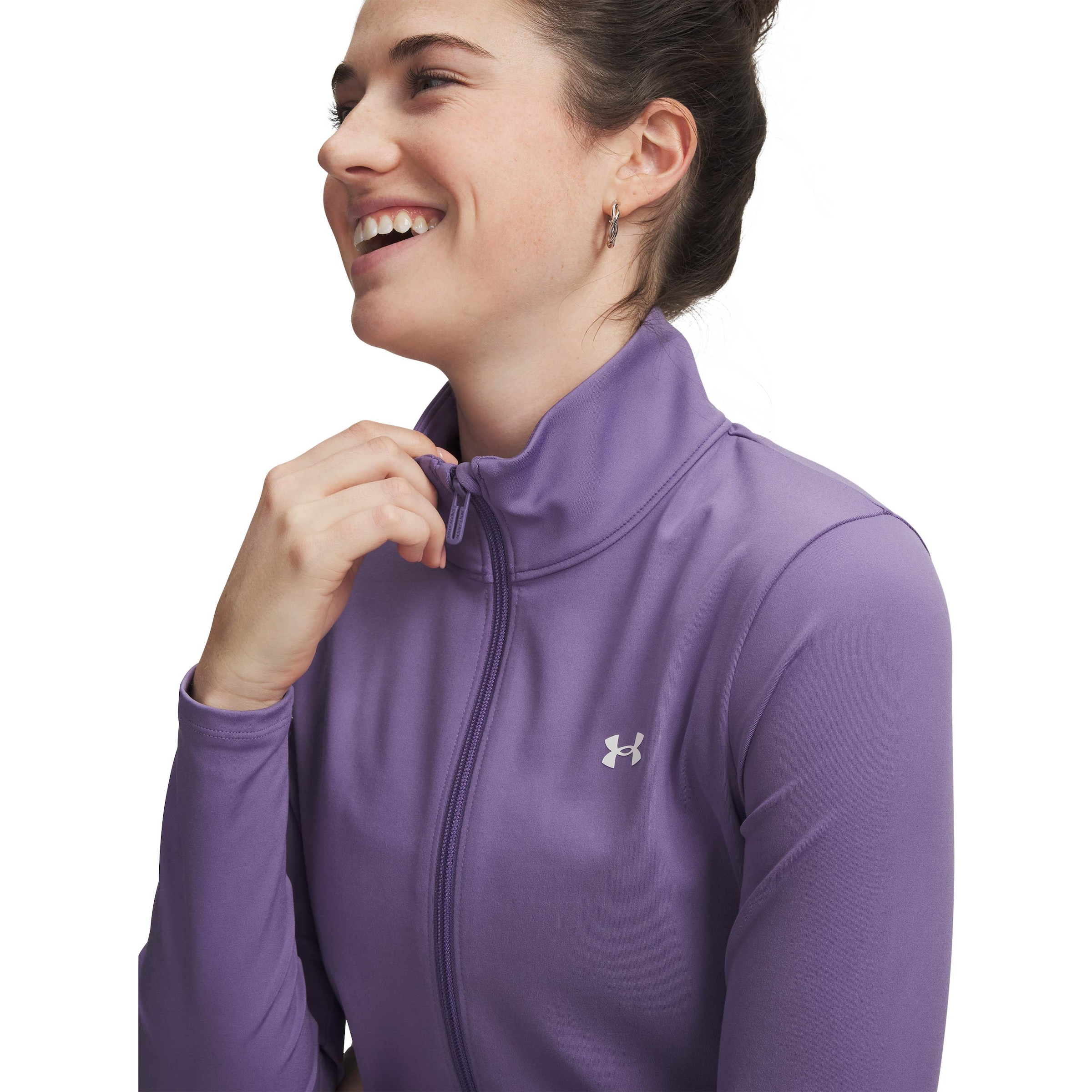 UNDER ARMOUR Athletic Jacket 'Motion' in Purple