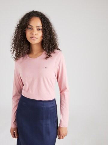 GANT T-shirt i rosa: framsida