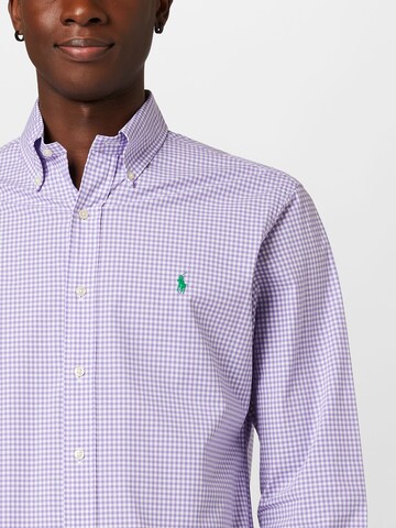 Coupe regular Chemise Polo Ralph Lauren en violet