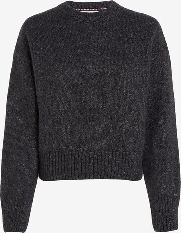 Pull-over TOMMY HILFIGER en gris : devant