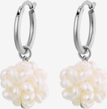 Boucles d'oreilles 'Gloria' Heideman en argent : devant